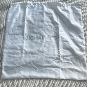 Michael Kors White Logo Dust Bag